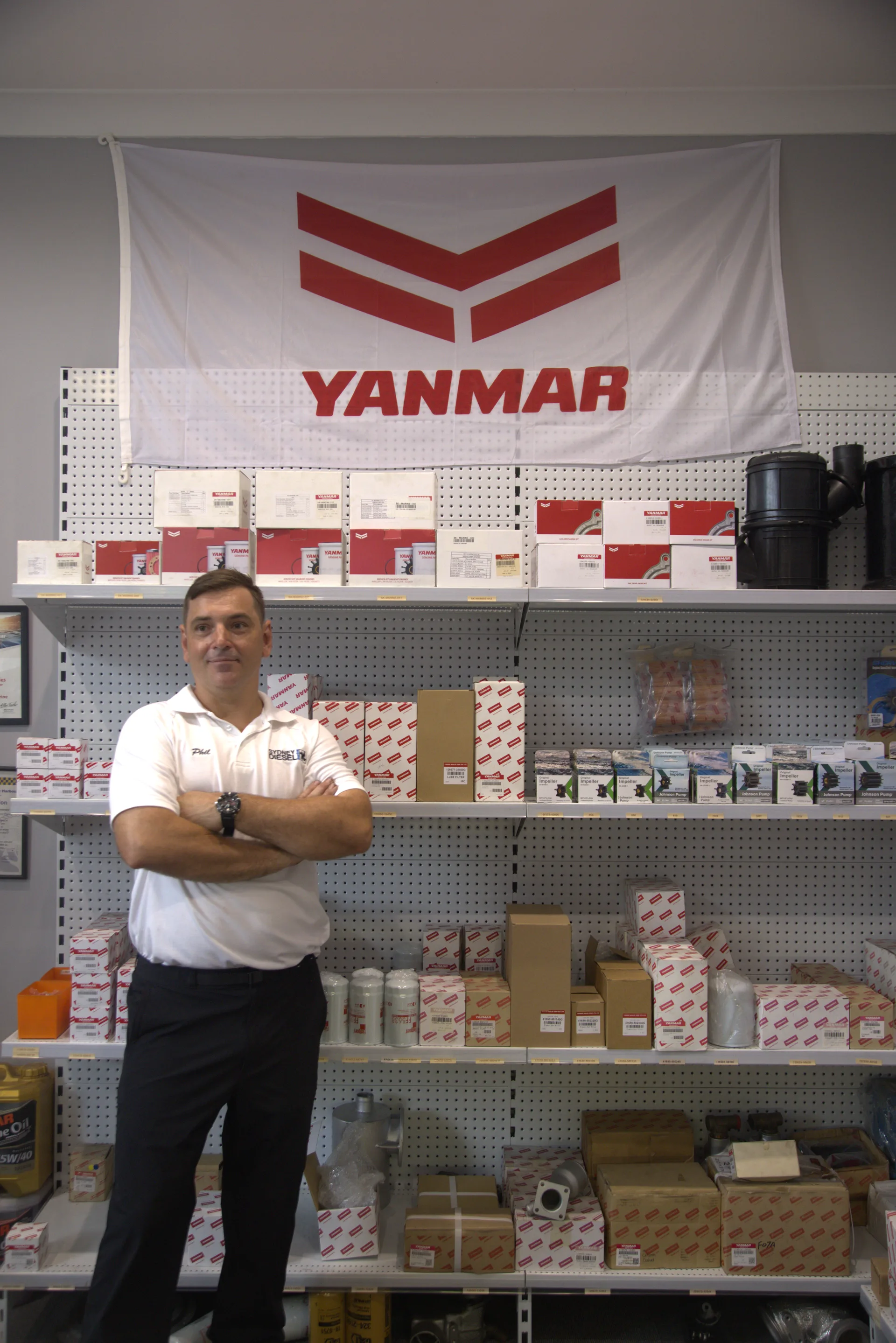 Phil Lulic, founder of Sydney Diesel Marine